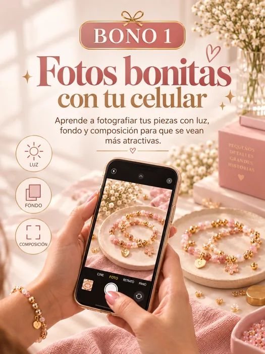 Portada del bono: Fotos bonitas con tu celular