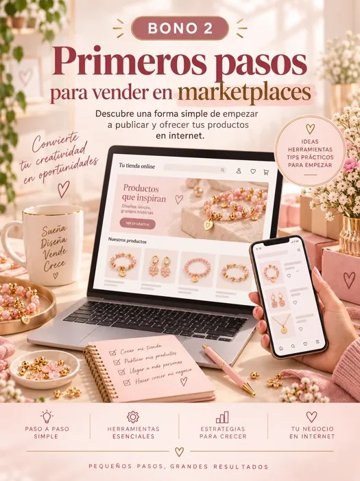 Portada del bono: Primeros pasos para vender en marketplaces